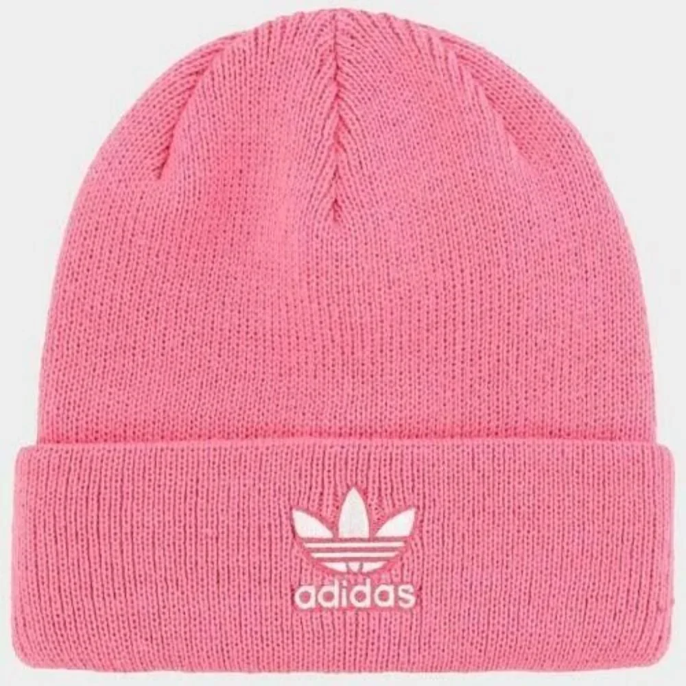 adidas Kids Pink Trefoil Beanie